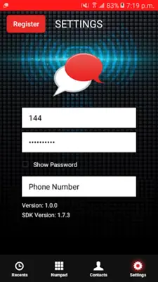 iCallMore android App screenshot 1